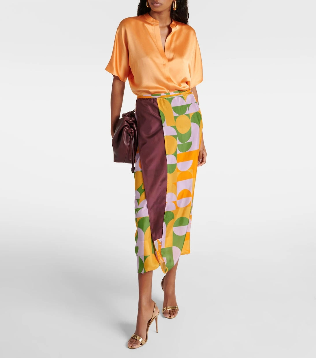 Vince - Silk satin blouse