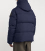 Canada Goose Blue Down EnduraLuxe Packable Crofton Puffer Jacket