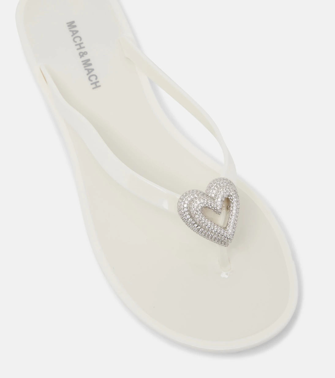 Mach & Mach - Riviera embellished thong sandals