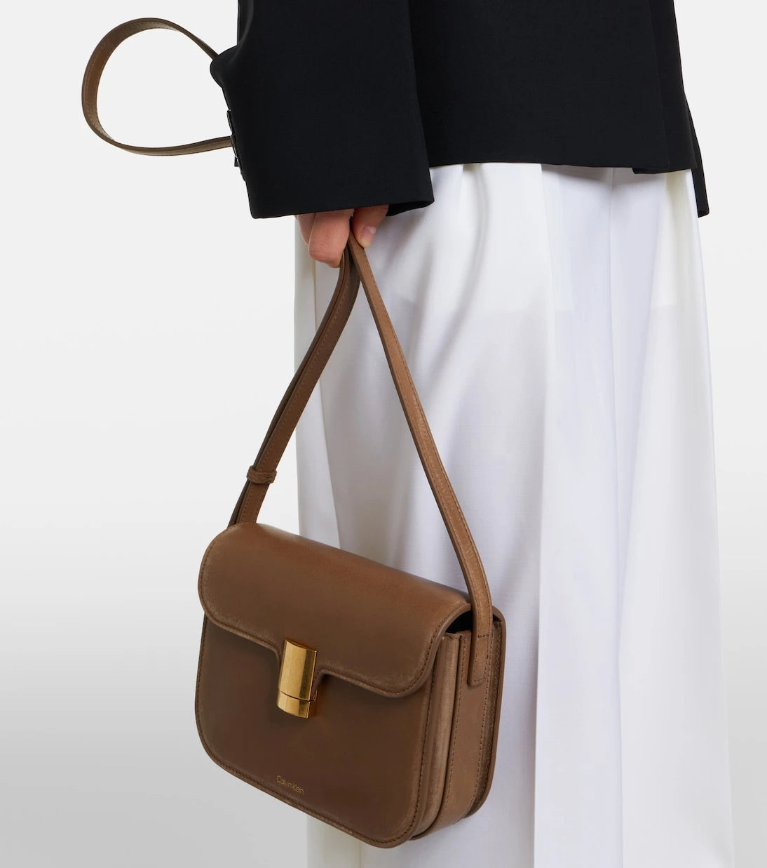 Calvin Klein Collection - Tilla Small leather shoulder bag