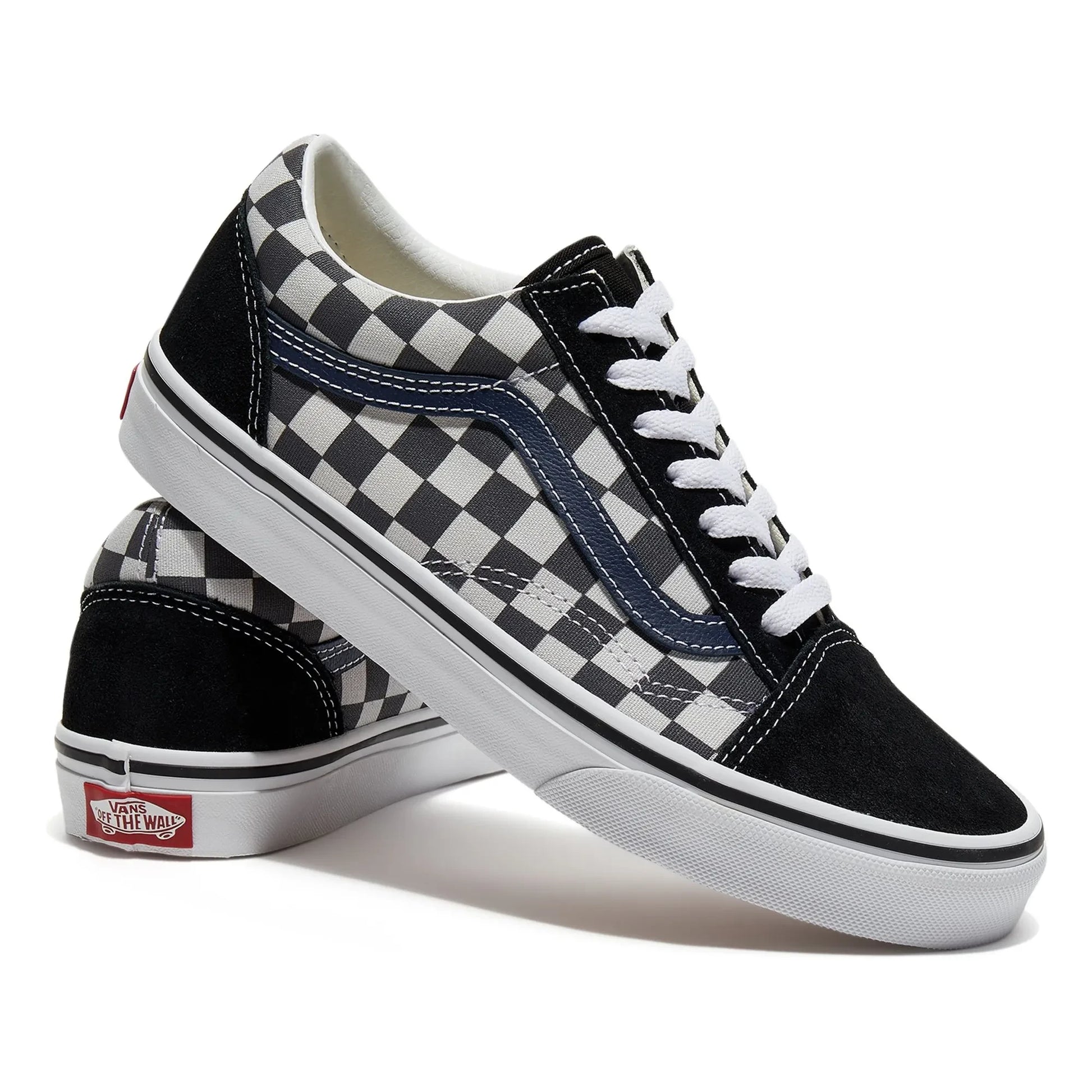 Vans - Sneakers Laces Old Skool Tonal Check | Navy blue
