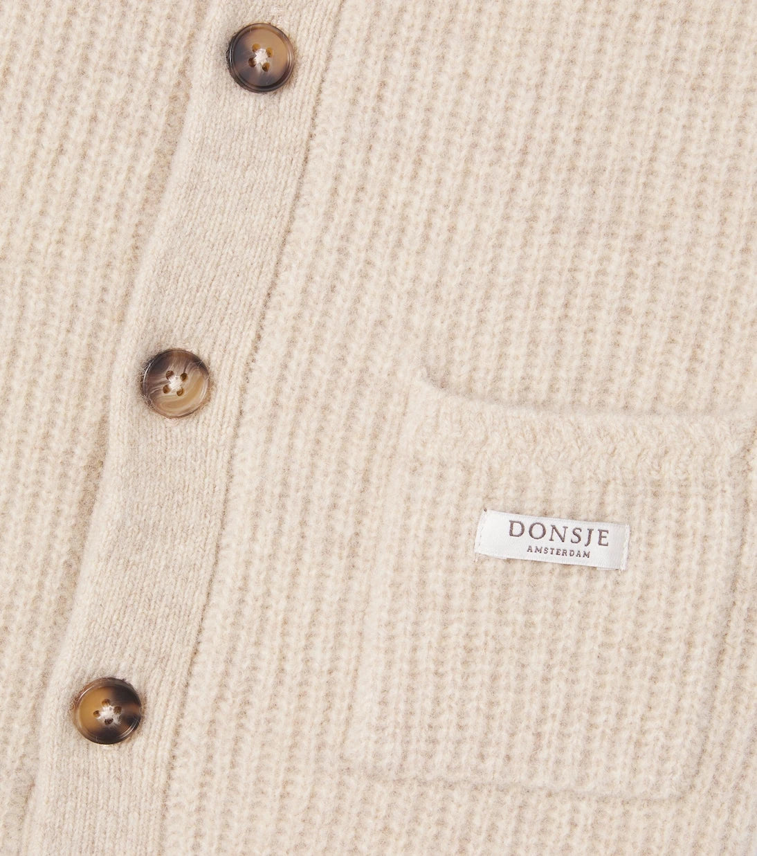 Donsje - Baby Geertje ribbed-knit wool jumpsuit