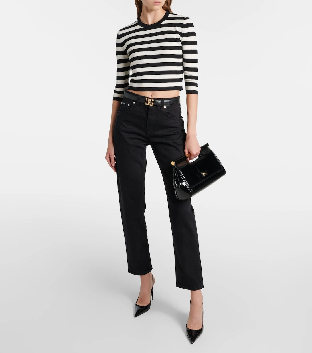 Dolce&Gabbana - High-rise slim jeans