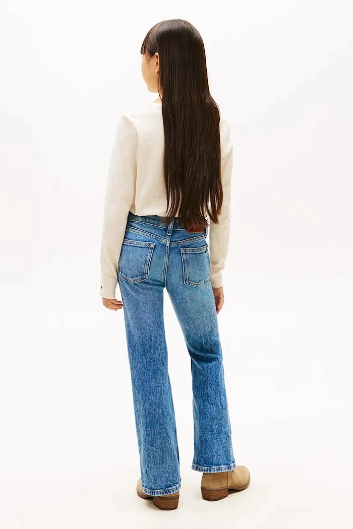 Tommy Hilfiger FLARE Çocuk Kot Pantolon