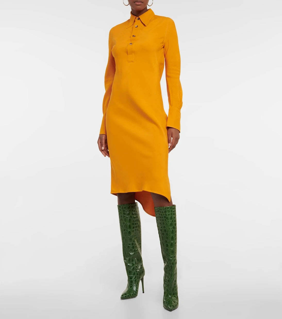 Petar Petrov - Aila asymmetric shirt dress