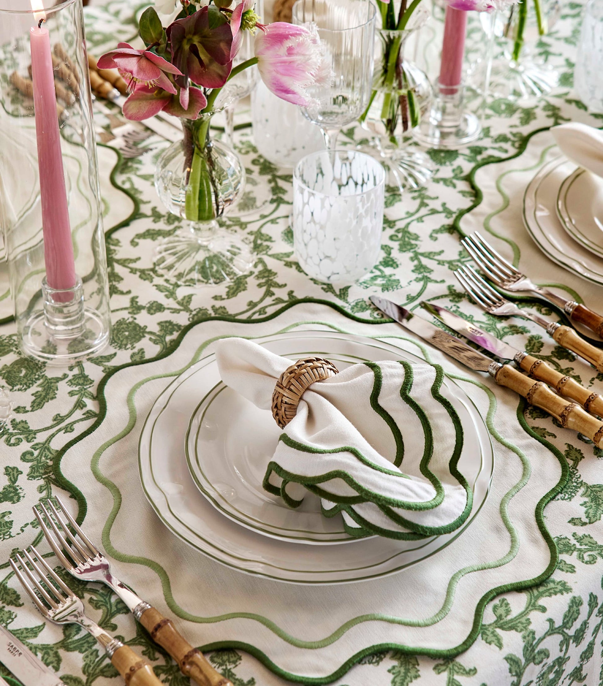 Maison Margaux Set of 4 Apple Napkins (50cm x 50cm)