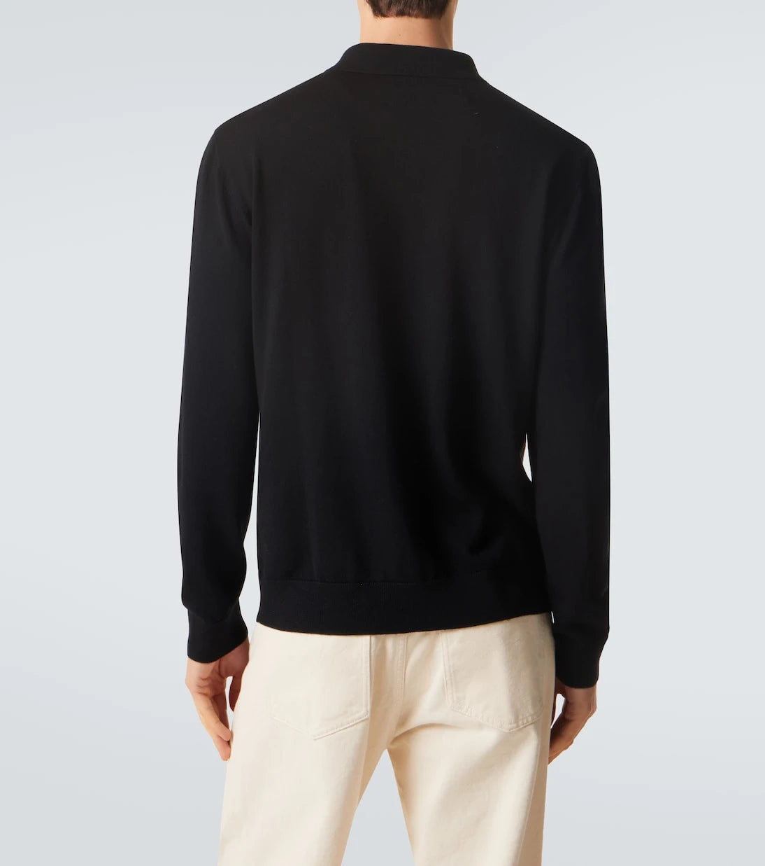 Valentino - Virgin wool polo sweater