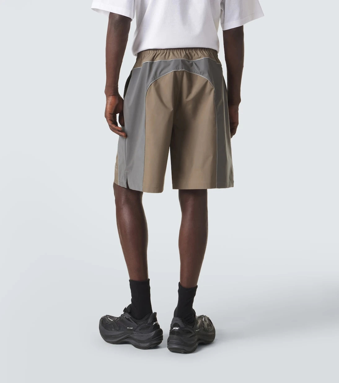 Balenciaga - Colorblocked technical shorts