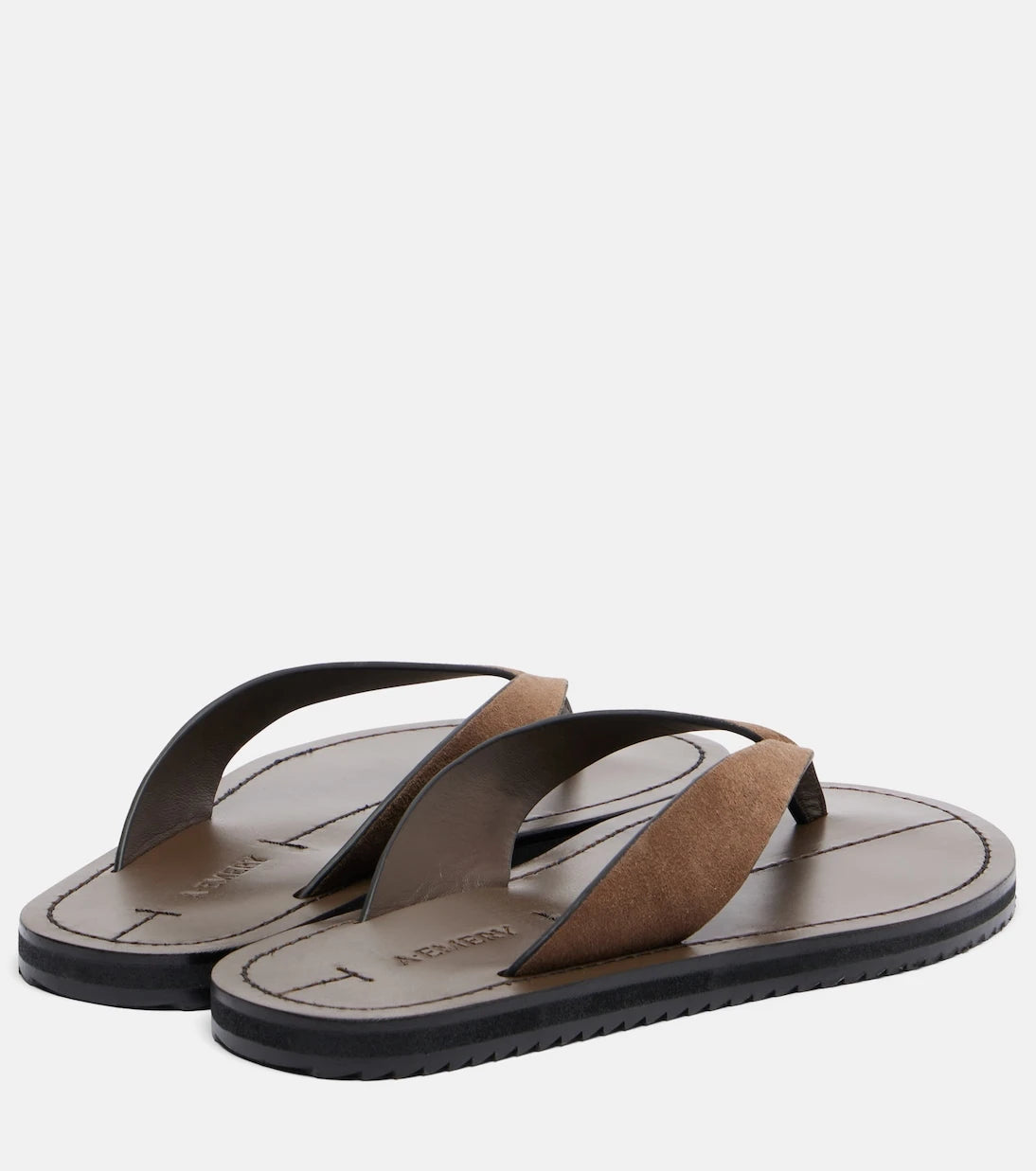 A.Emery - Flora suede thong sandals