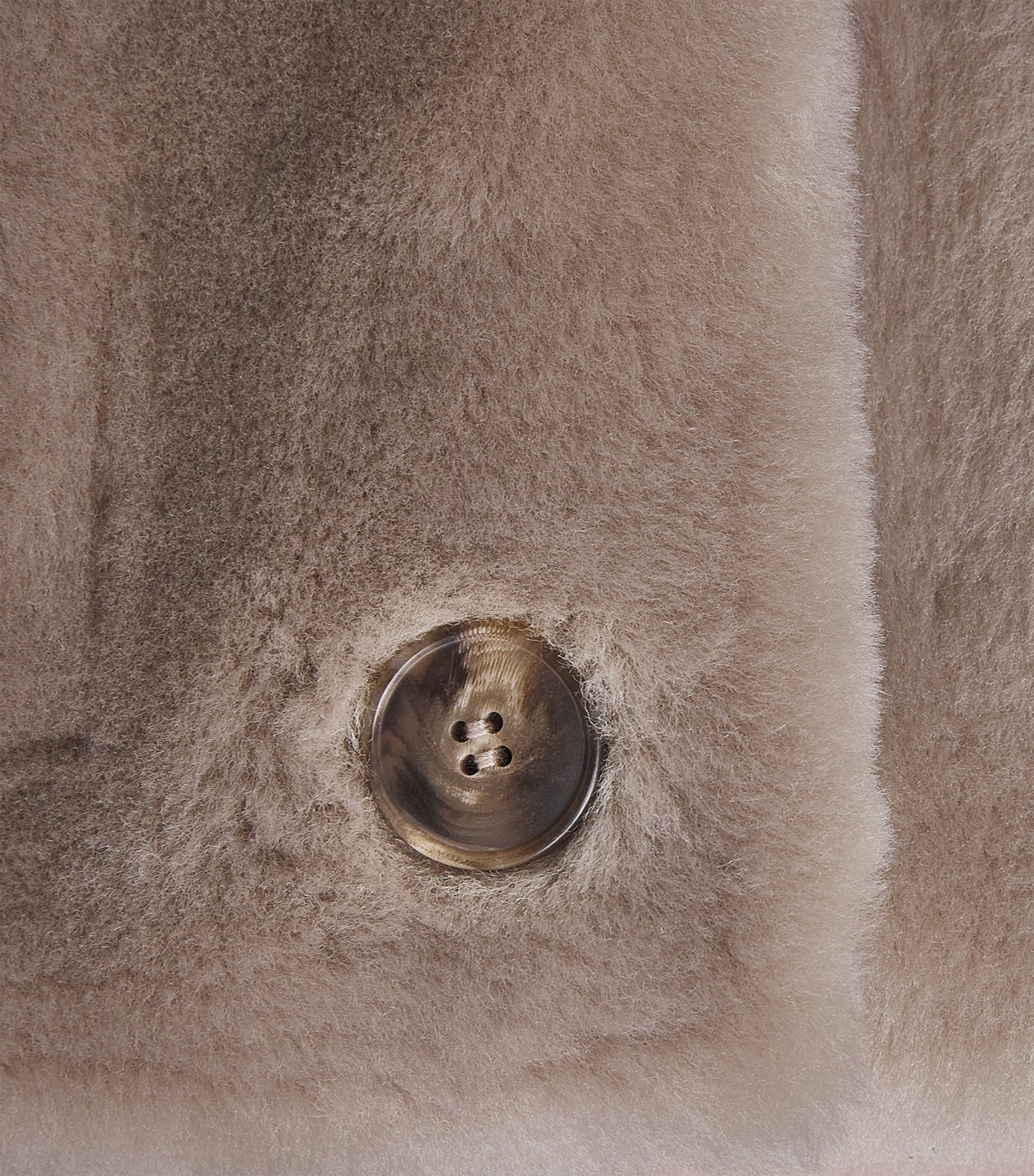 Yves Salomon Black Lamb Fur Jacket