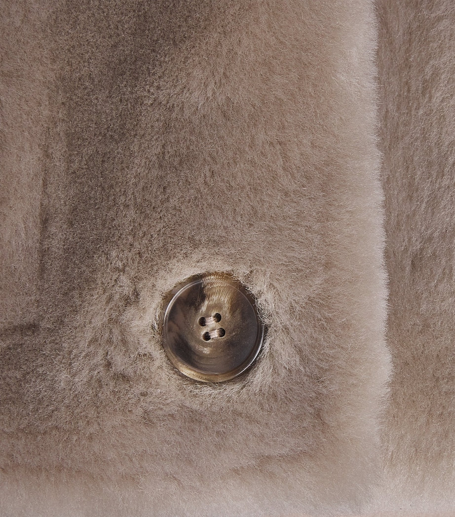 Black Lamb Fur Jacket