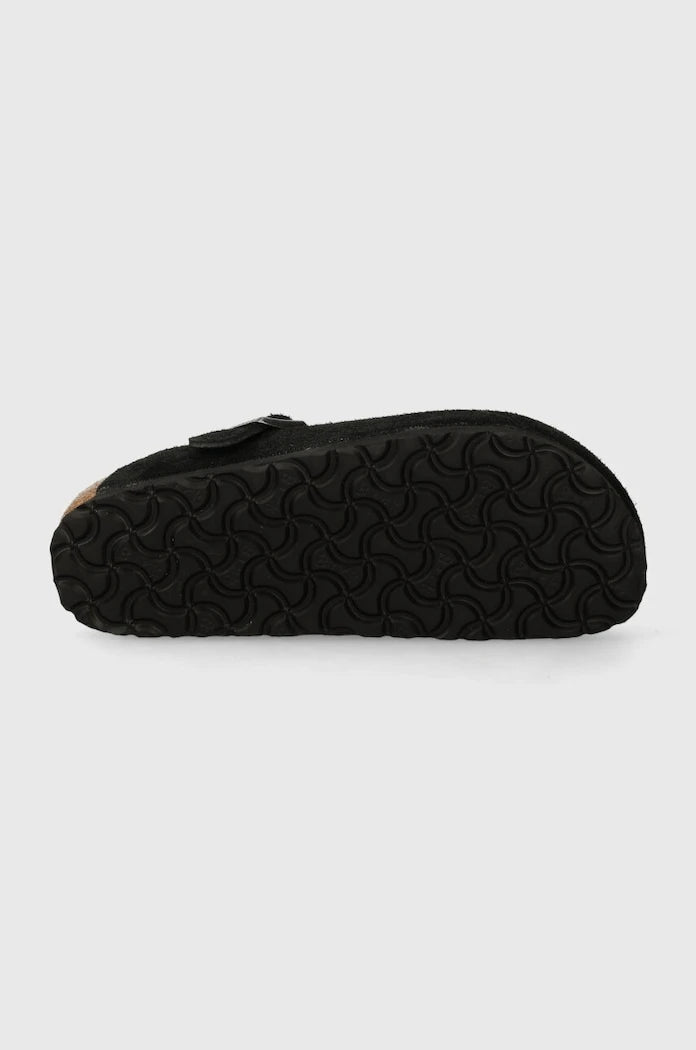 Велурени чехли Birkenstock Boston