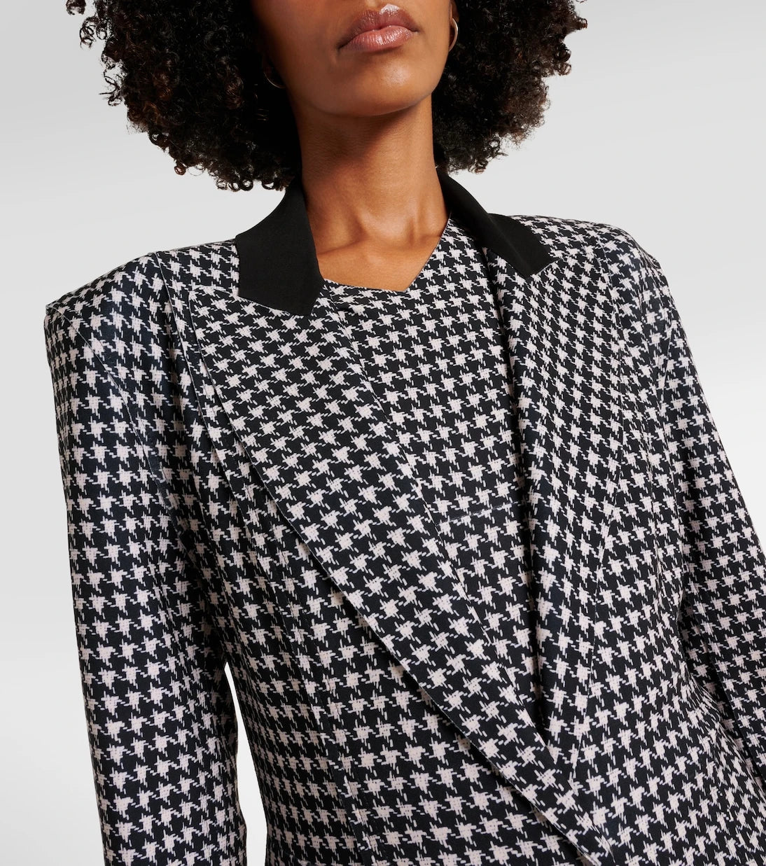 Norma Kamali - Houndstooth coat