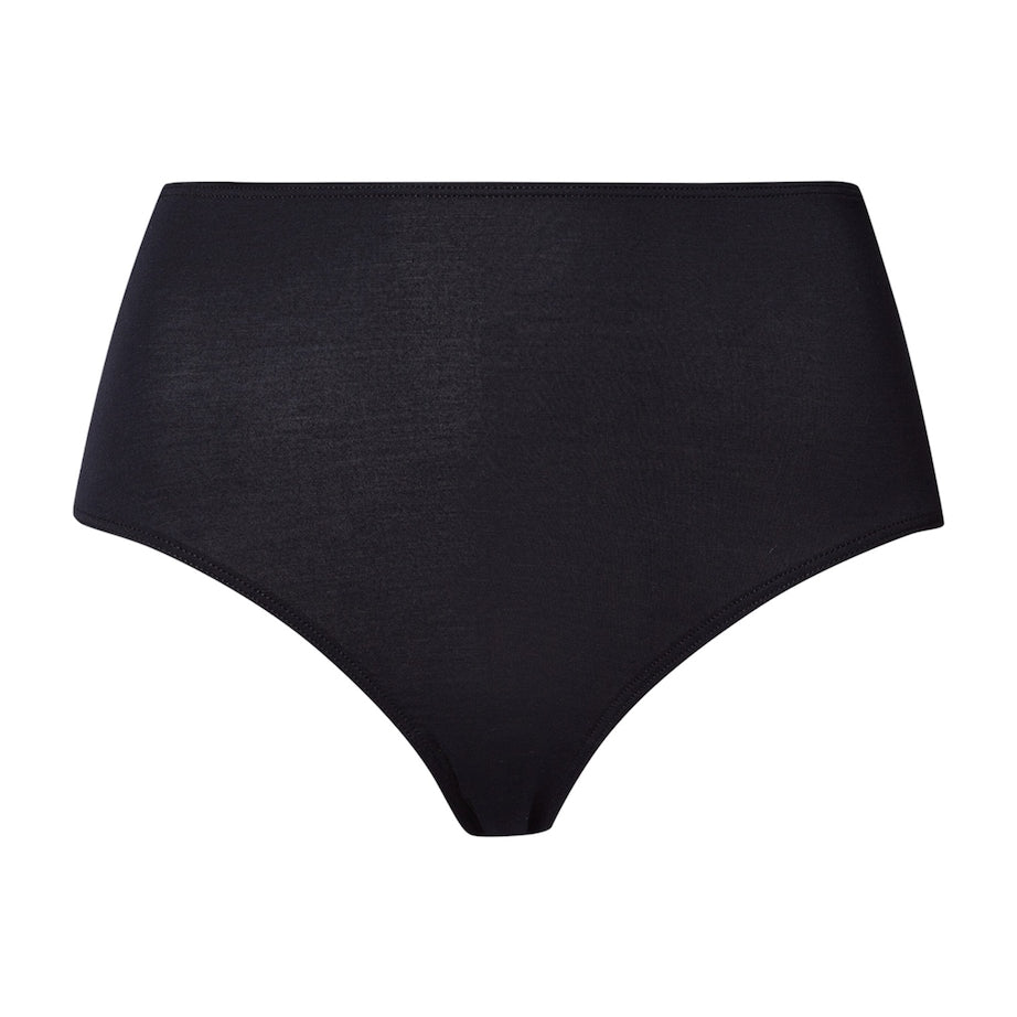 Hanro Black Dana Midi Briefs