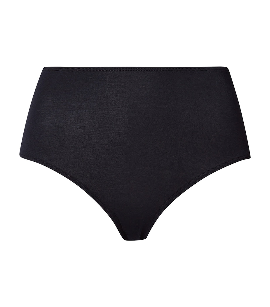 Hanro Black Dana Midi Briefs