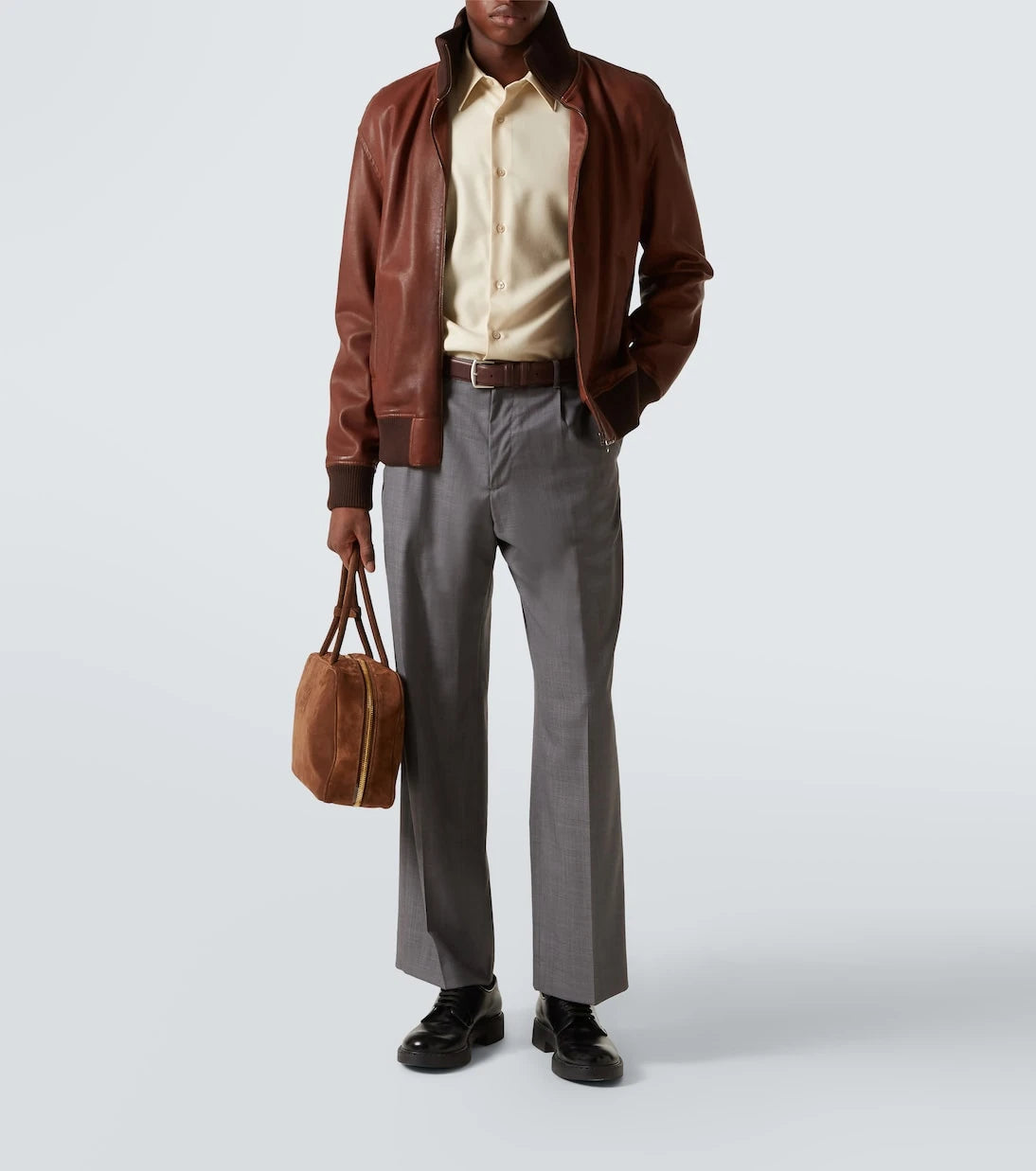 Miu Miu - Logo suede tote bag