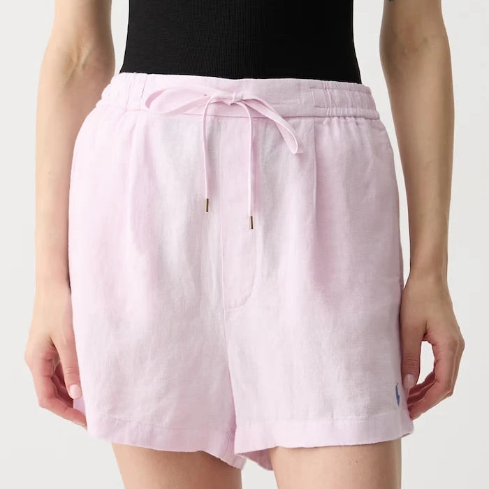 Polo Ralph Lauren kadın keten şort LINEN-WVN-SHORTS