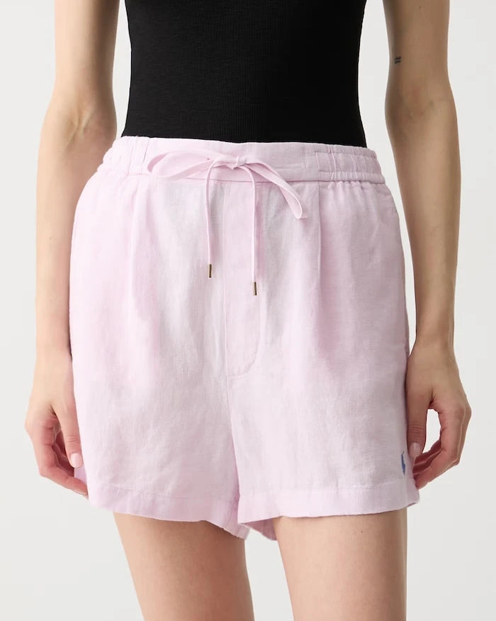 Polo Ralph Lauren kadın keten şort LINEN-WVN-SHORTS