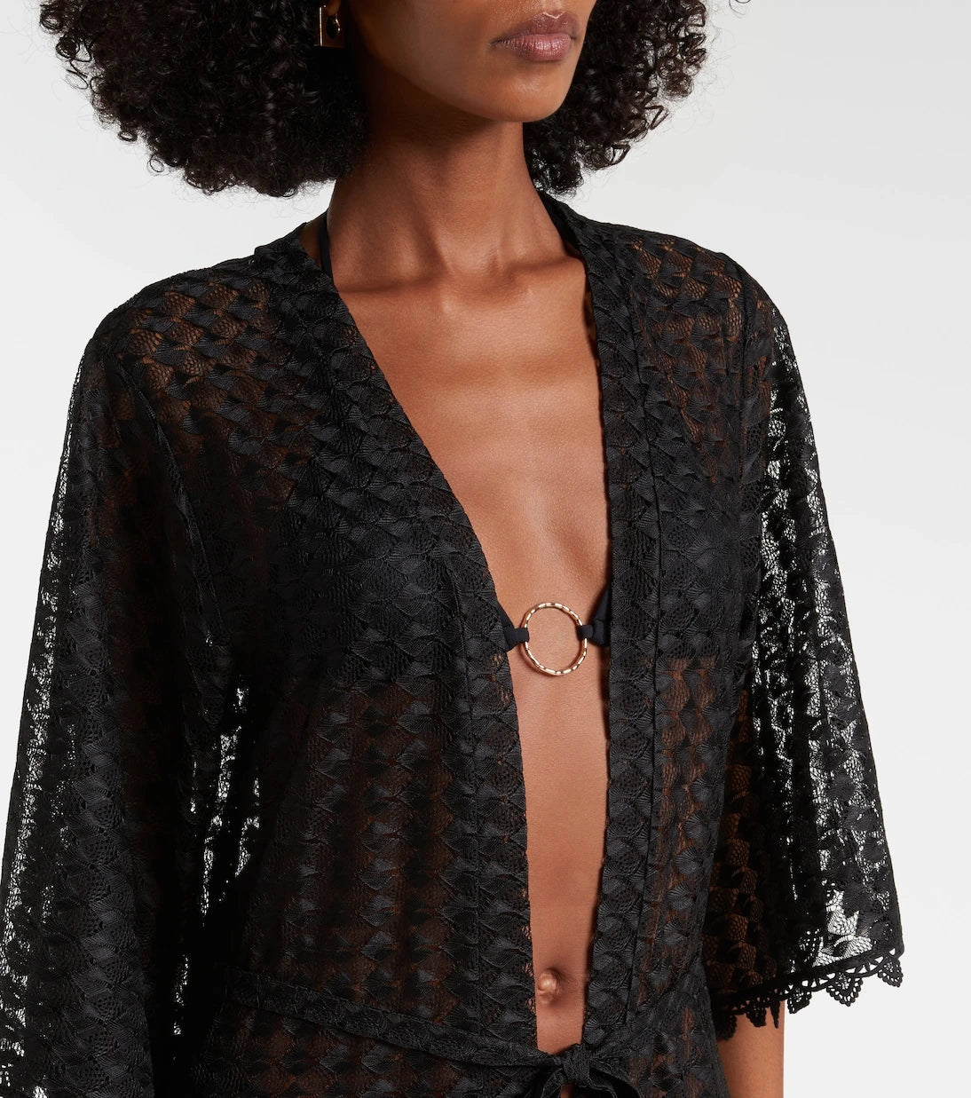 Melissa Odabash - Talitha semi-sheer kaftan