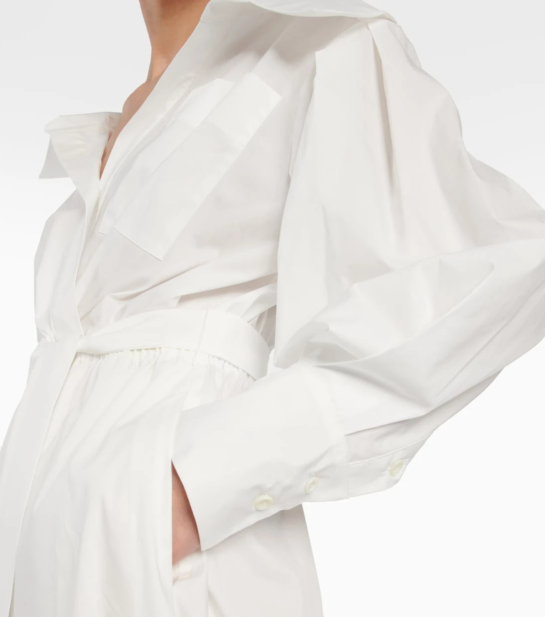Altuzarra - Lyddy cotton-blend wrap dress