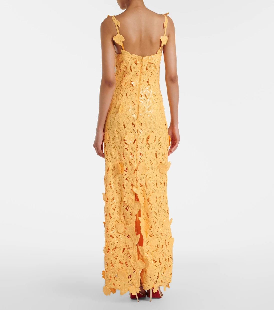 Simkhai - Marenna broderie anglaise sequined gown