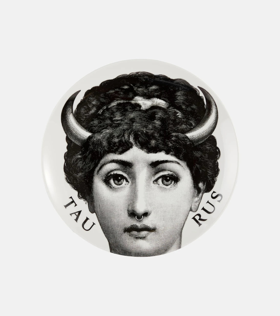 Fornasetti - صحن حائط بتصميم برج الثور رقم 349 من مجموعة Tema e Variazioni