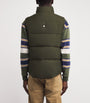 Green Cotton-Blend Down Westmount Gilet