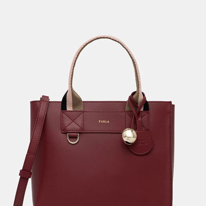 Furla чанта дамска от кожа Divide It S Tote