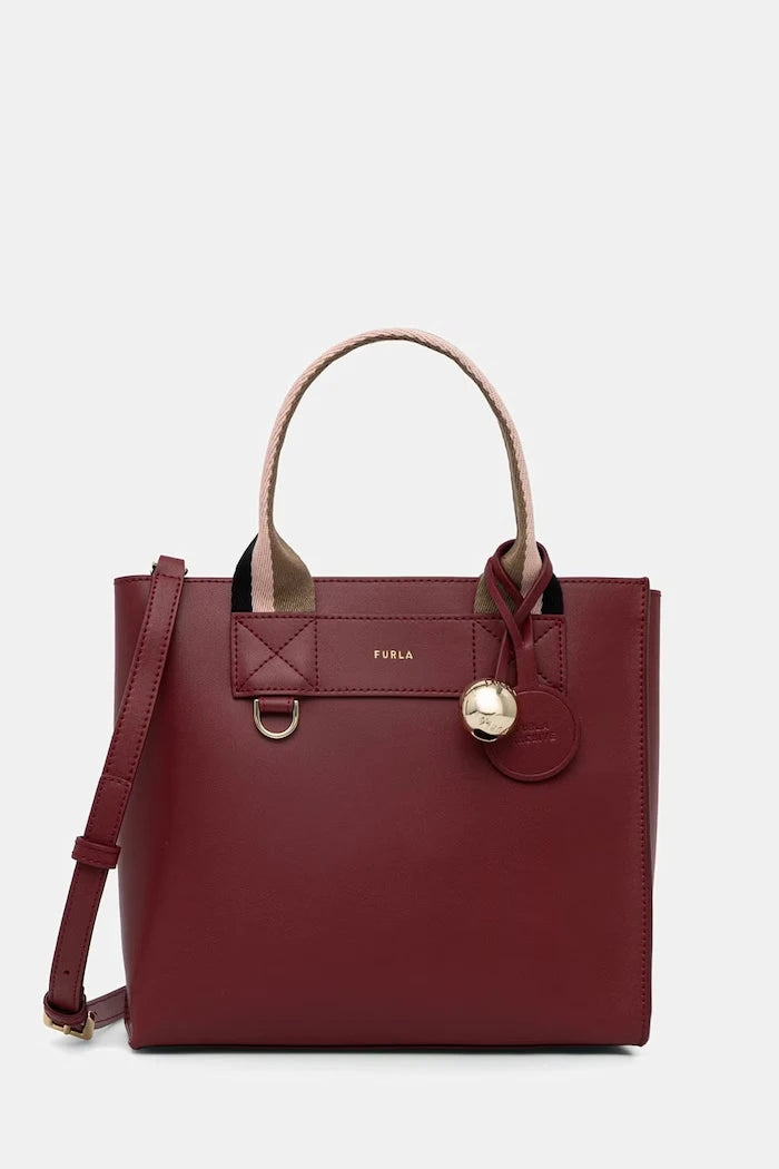 Furla чанта дамска от кожа Divide It S Tote