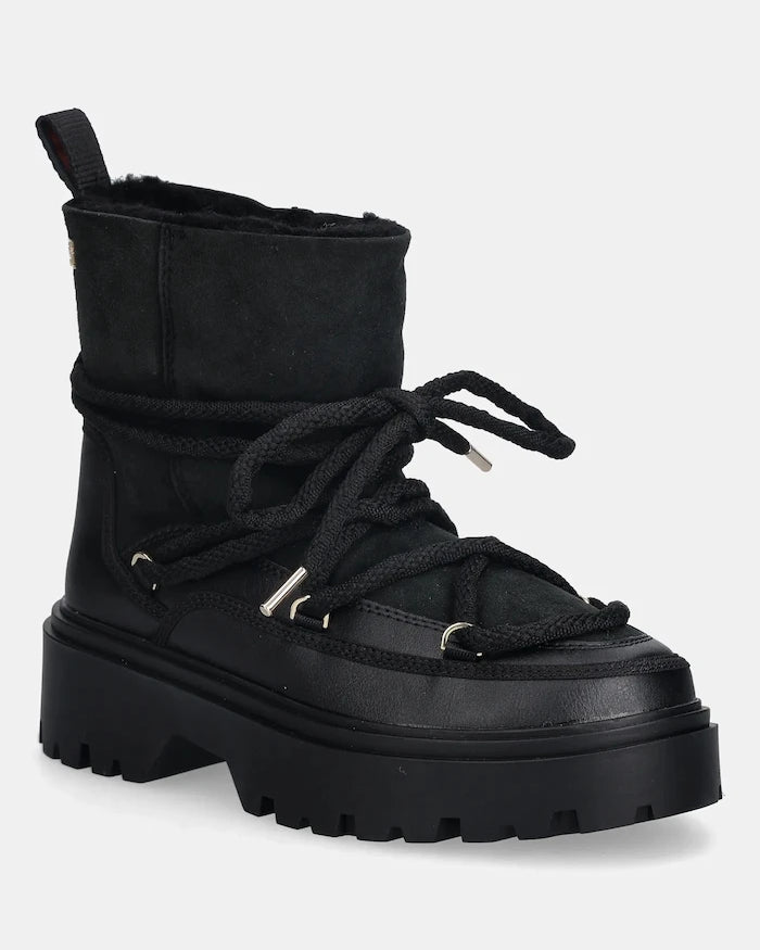 Tommy Hilfiger REAL SHEARLING LACEUP Kar Botu