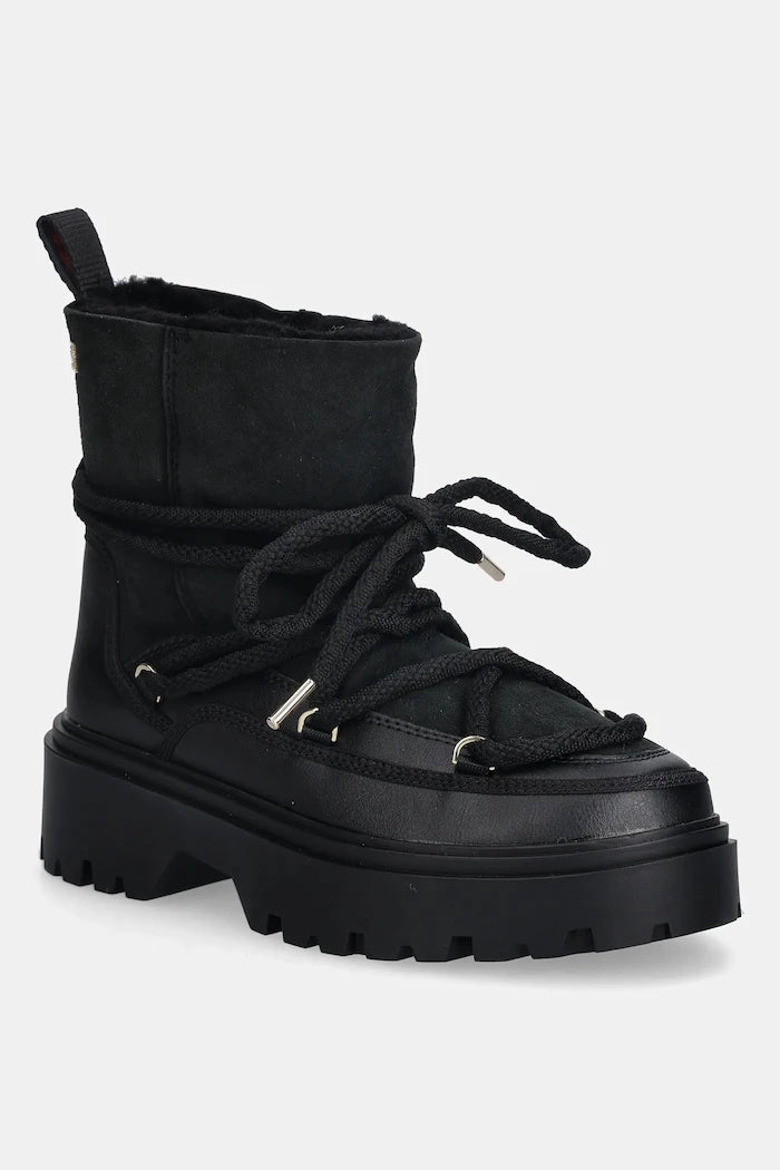 Tommy Hilfiger REAL SHEARLING LACEUP Kar Botu