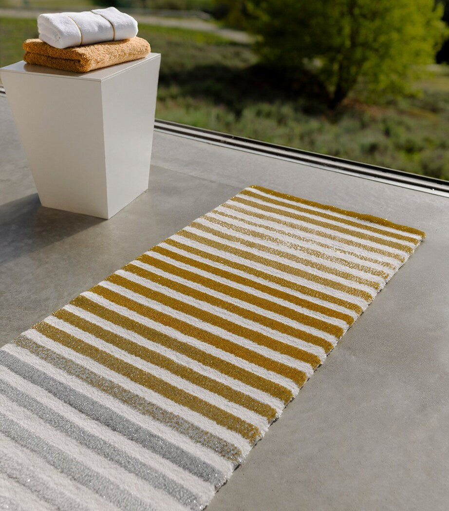 Abyss & Habidecor Egyptian Cotton-Blend Barns Bath Mat (60cm x 160cm)