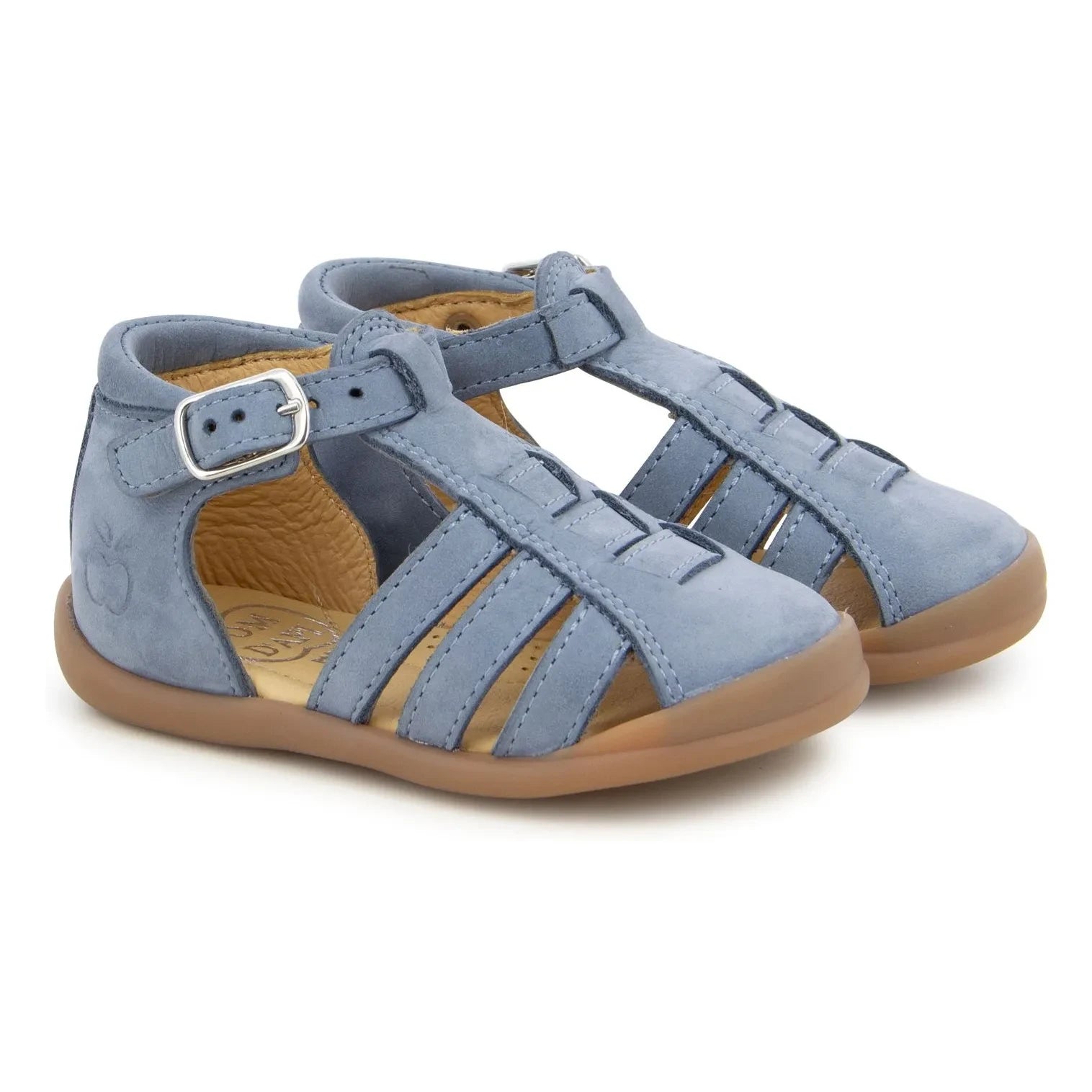 Pom d'Api - Flex Up Achilles sandals | Grey blue