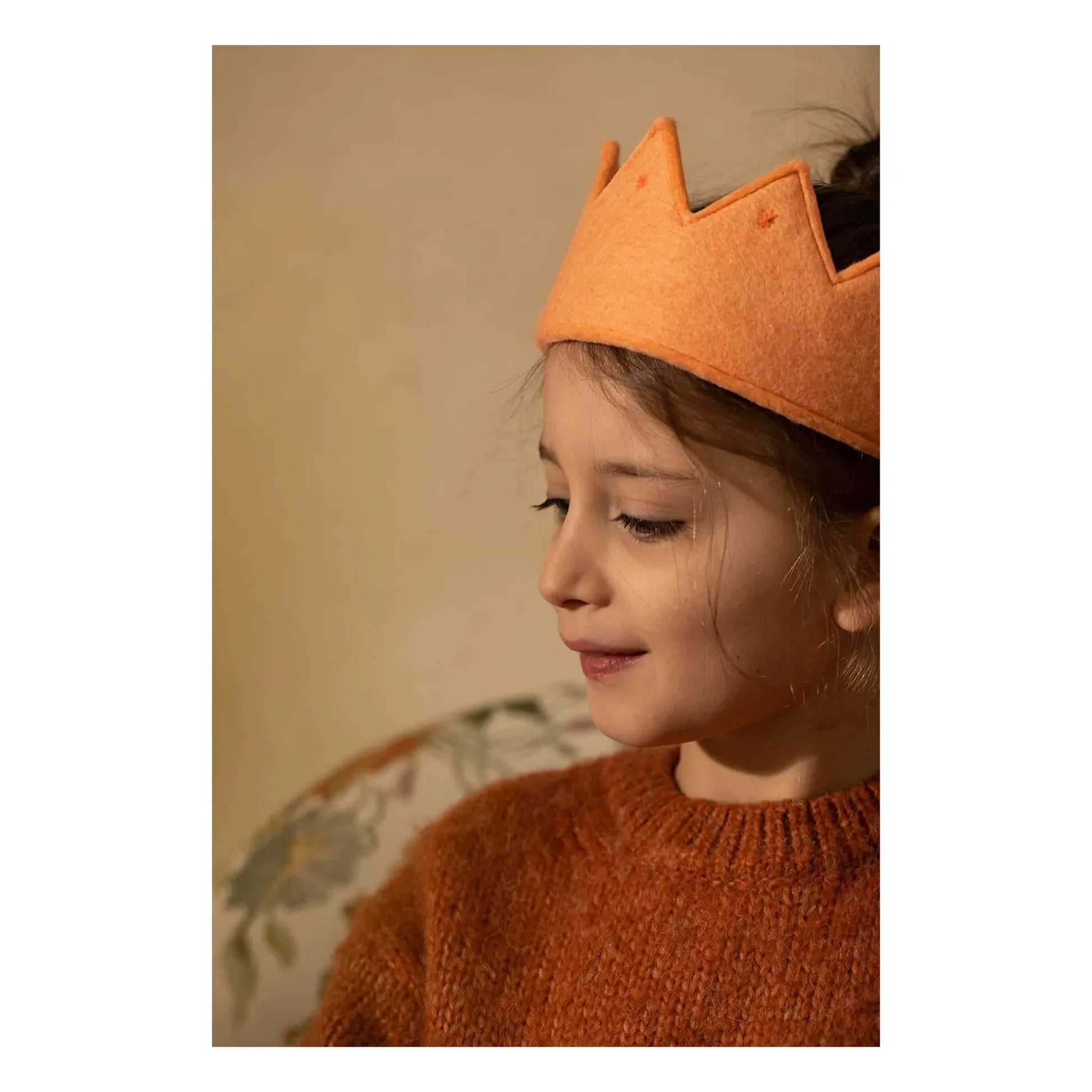 Muskhane - Rani felt wreath | Blush