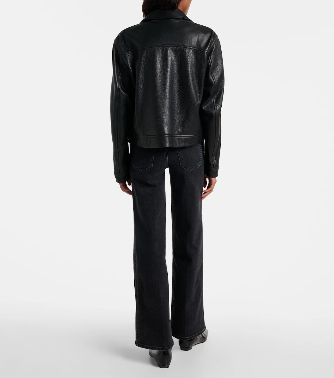 Frame - Le Slim Palazzo high-rise wide-leg jeans