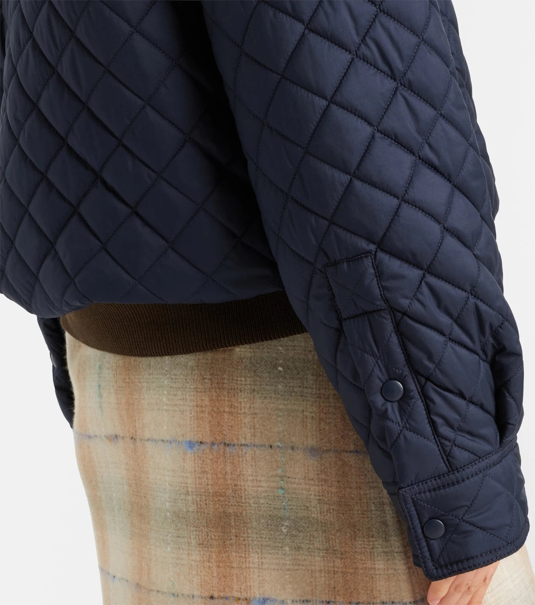 Loewe - Fitilli kadife şeritli kapitone bluzon ceket