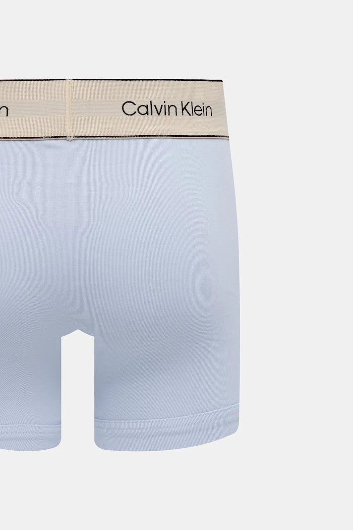 Calvin Klein Underwear боксерки мъжки от памук с еластан 3 броя