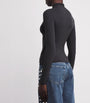 Skims Black Fits Everyone Rollneck Top
