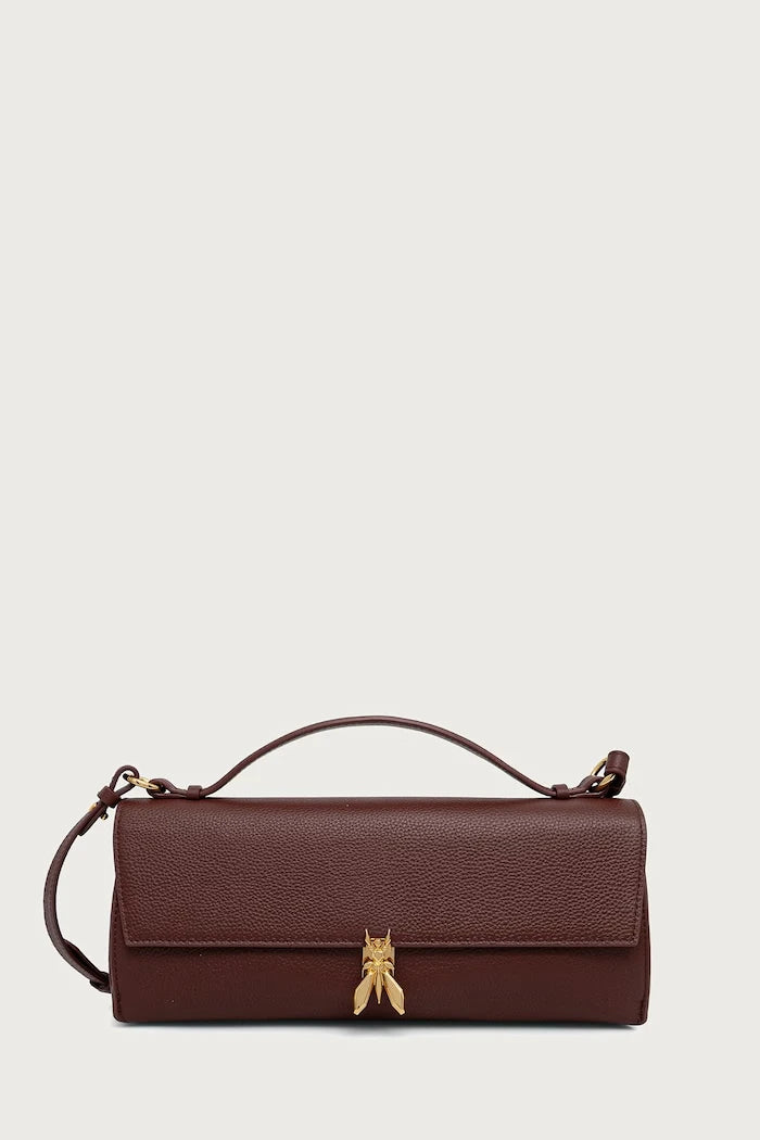 Patrizia Pepe deri kadın crossbody çanta