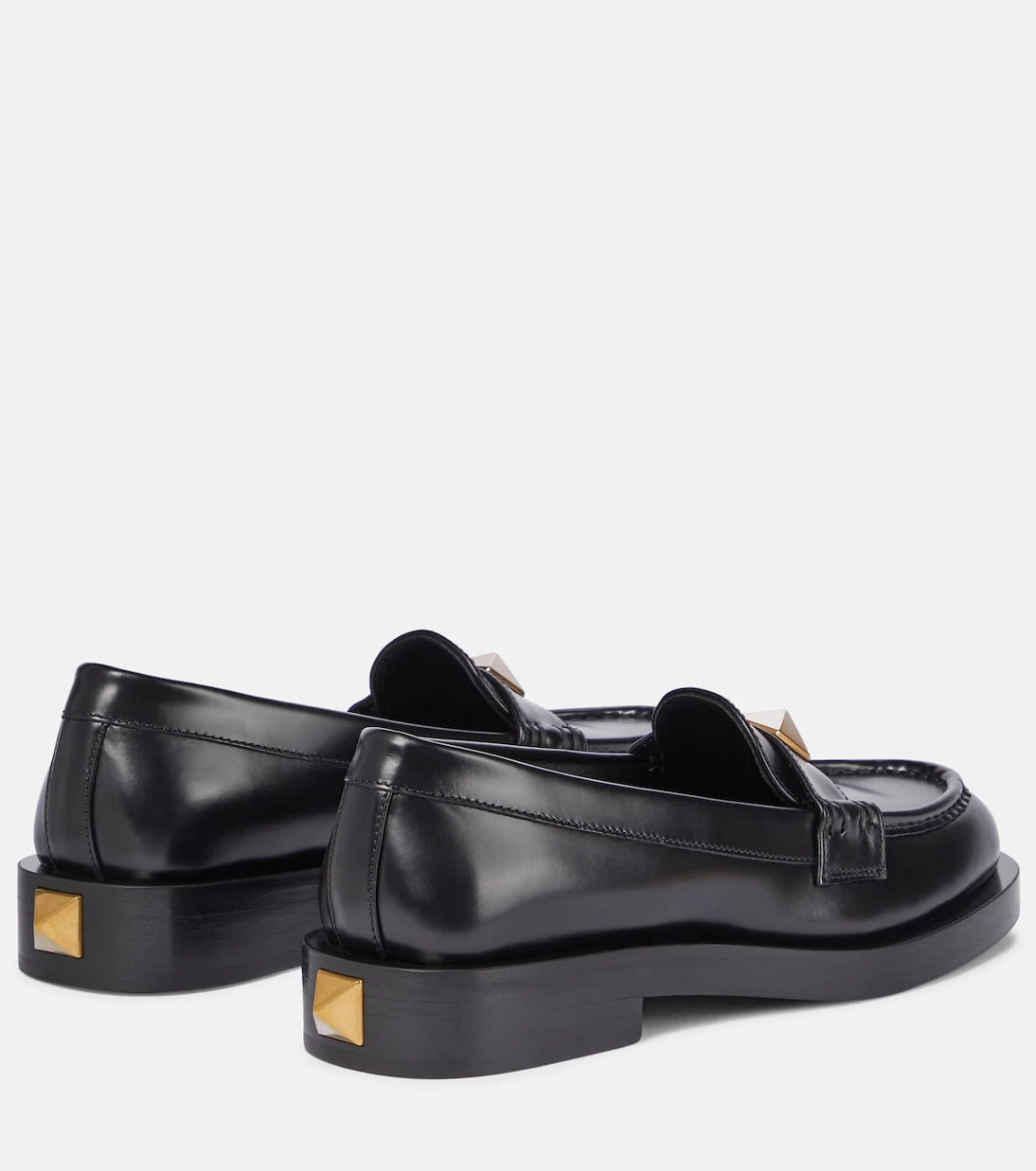 Valentino Garavani - Roman Stud leather loafers