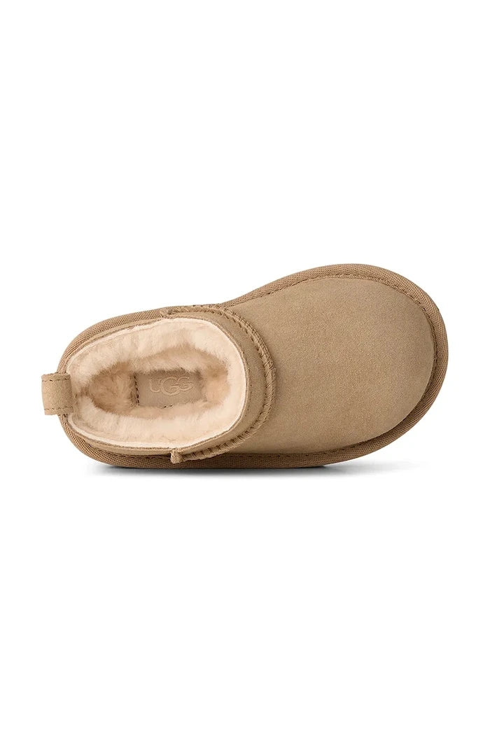 UGG зимни обувки за деца от велур CLASSIC MICRO