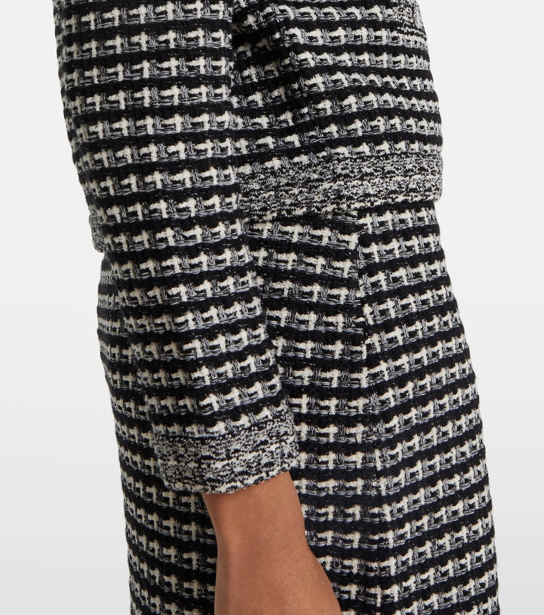 Tory Burch - Wool and cotton-blend jacquard cardigan