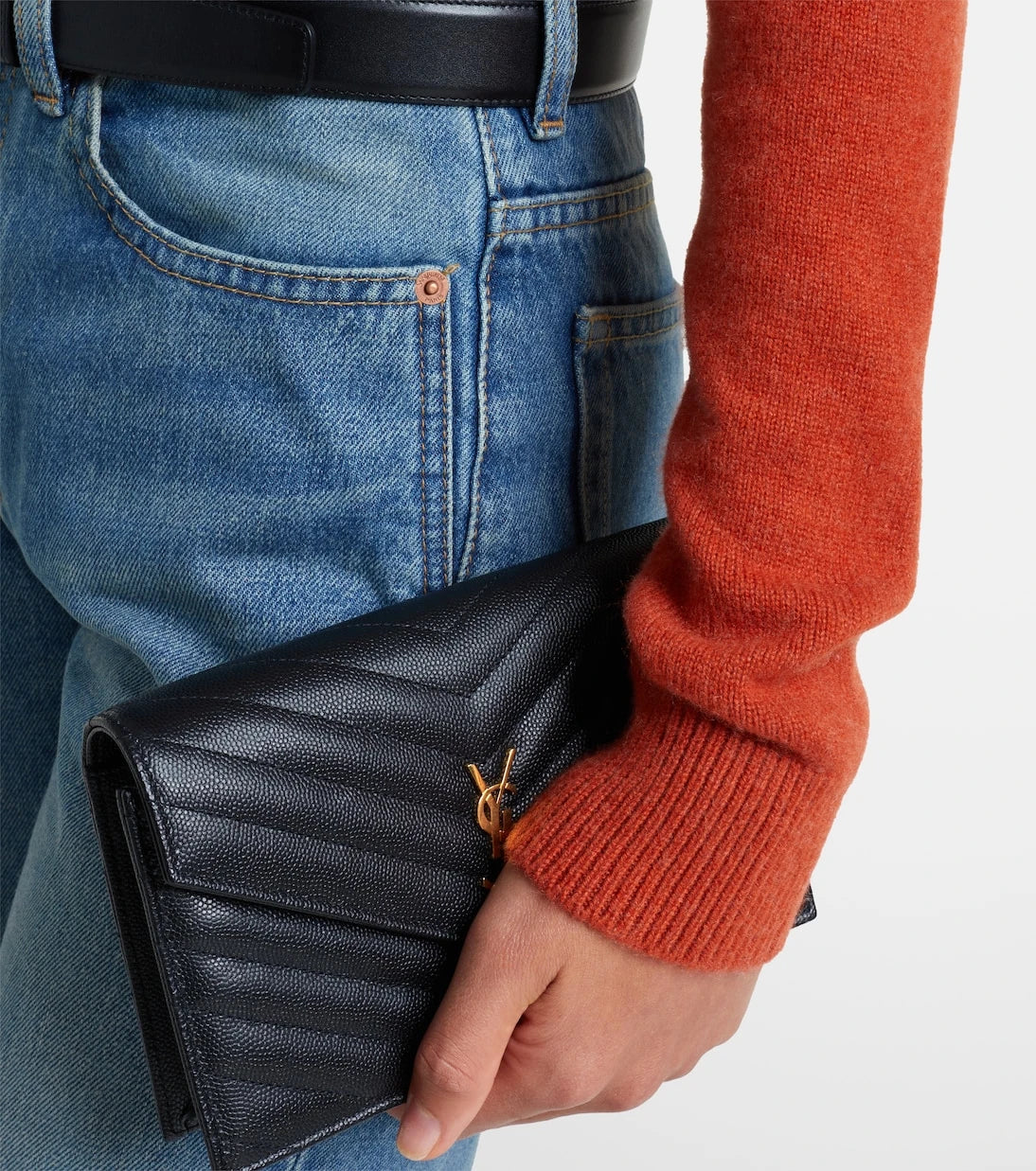 Saint Laurent - Cropped cashmere sweater