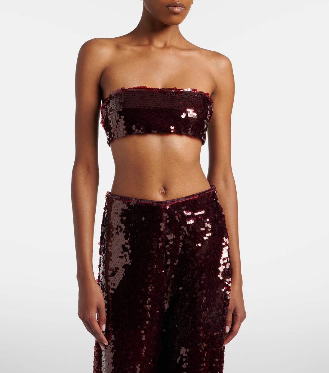 Adriana Degreas - Sequined bandeau top