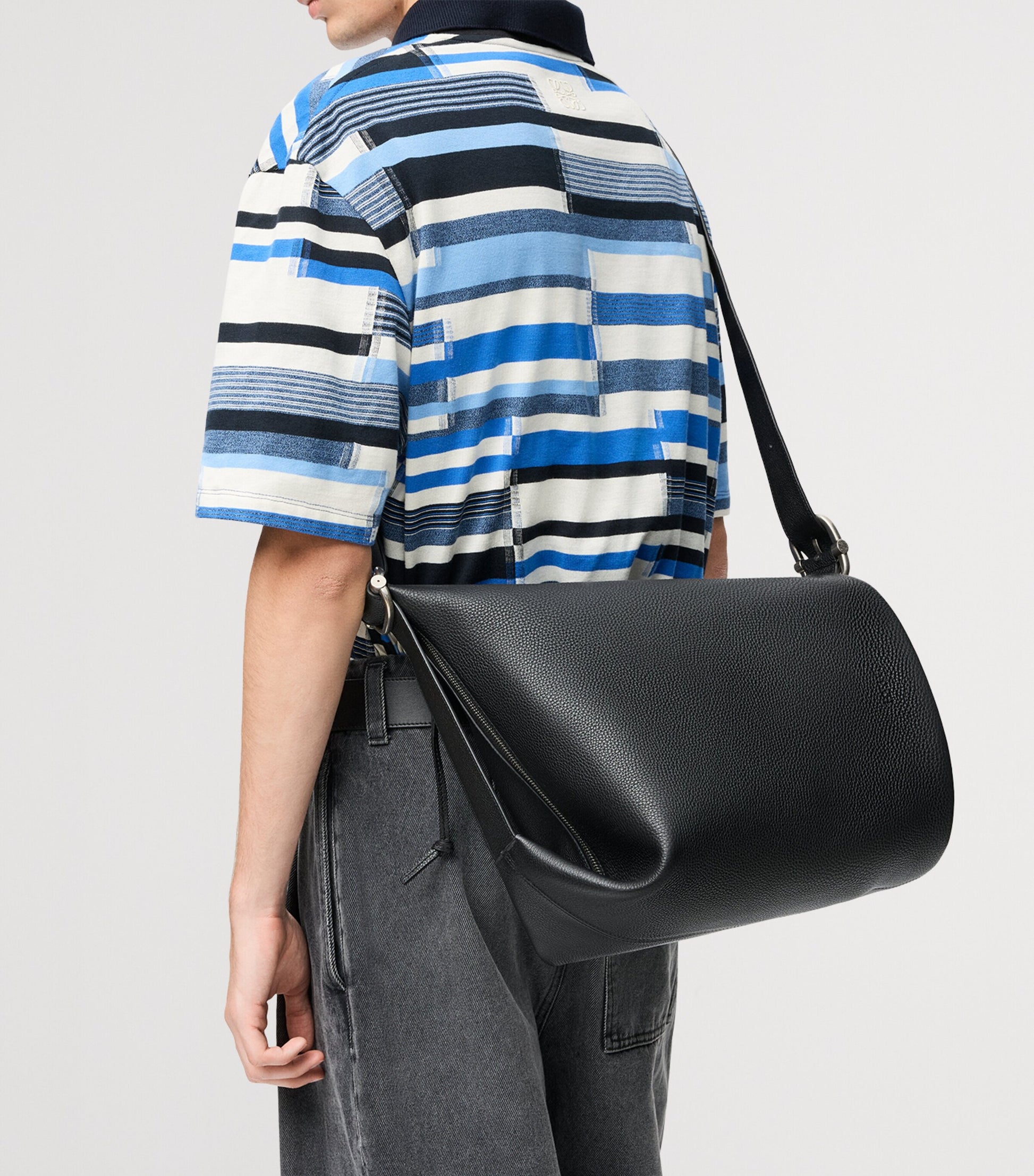 LOEWE Medium Leather Loop Bucket Bag