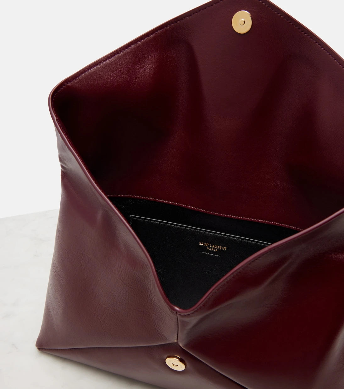 Saint Laurent - Cassandre leather pouch