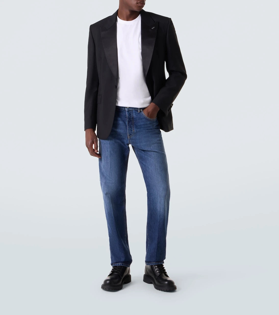 Givenchy - Wool and mohair tuxedo jacket