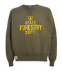 Polo Ralph Lauren Green Cotton-Blend Forestry Graphic Sweatshirt