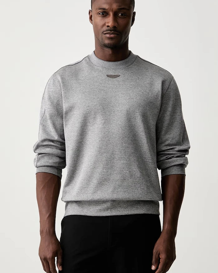 BOSS erkek pamuklu sweatshirt BOSS x Aston Martin