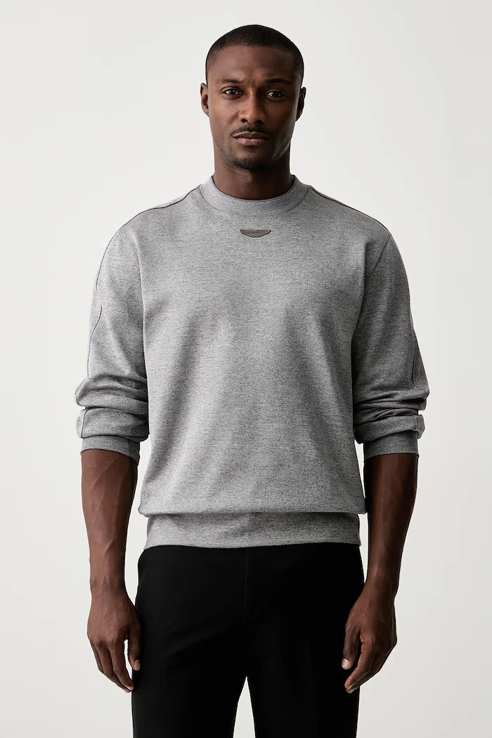 BOSS erkek pamuklu sweatshirt BOSS x Aston Martin
